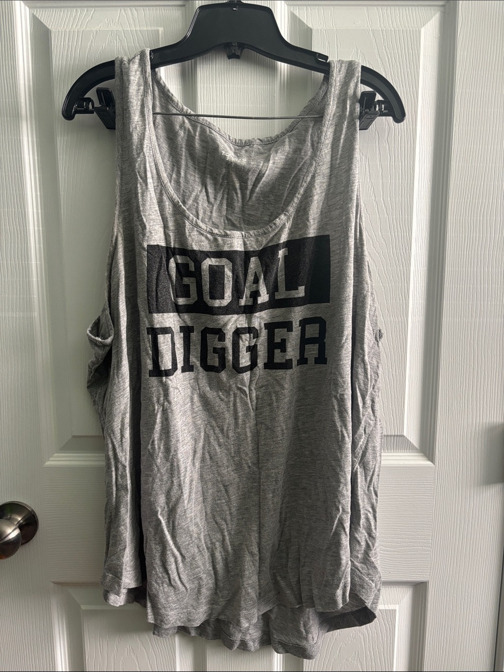 torrid Gray 'GOAL DIGGER' Graphic Tank